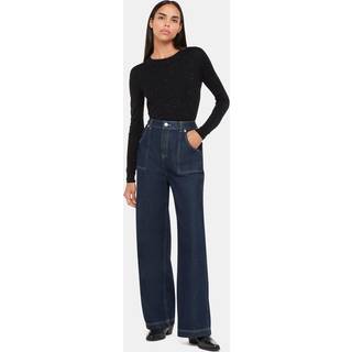 Whistles Whistles Black Sparkle Annie Crew Neck Jumper