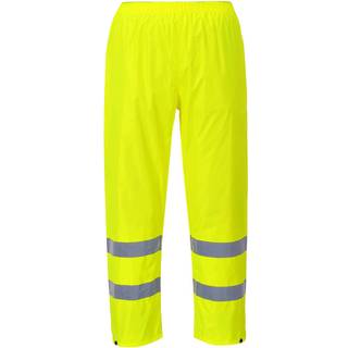 Hi-Vis Regnbukser - Gul (Størrelse: XL)