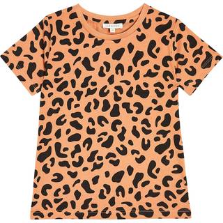 Liewood Apia leopard-print cotton jersey T-shirt - pink - Y 9