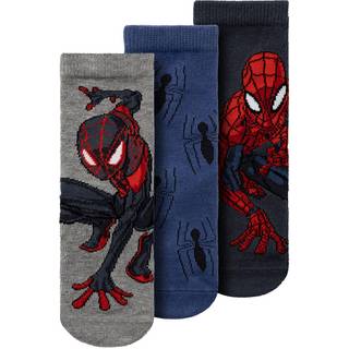 NAME IT 3-Pak Spider-Man Strømper Mosh India Ink