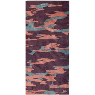 Buff Original Ecostretch Junior Halsrør - One Size, Rød/Grå, UPF 50, Genanvendt Polyester