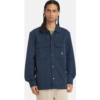 Timberland Heavy Twill Overshirt Jacket Navy