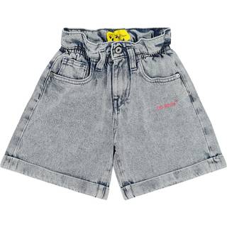 Off-White Kids Bleached denim shorts - blue - Y 6