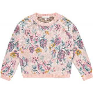 Louise Misha Tsar floral sweater - pink - Y 10