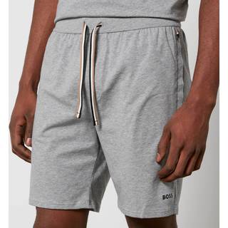 BOSS shorts m. logo i grå til herre