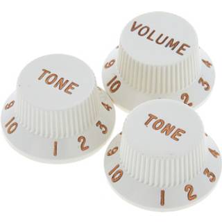 Fender Stratocaster pergamentknapper - lydstyrke tone (s?t af 3)
