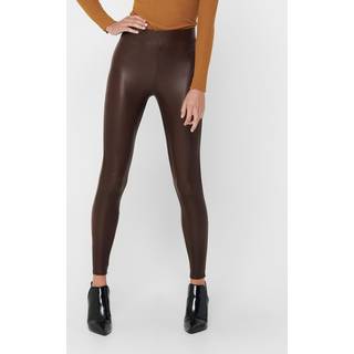 ONLCool Imiteret Leggings - Brun