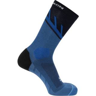 Salomon Speedcross Crew Strømper Herre S36-38 - Ventilerende & Svedtransporterende Blå