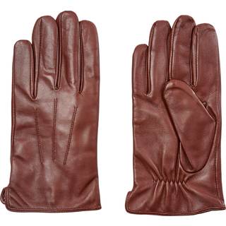M.J. MICHAELSEN A/S MJM Joey Læder Handsker - Chestnut m/Foer, L
