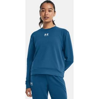 Sweatshirt Under Armour Rival Terry Crew-BLU 1369856-426 Størrelse L