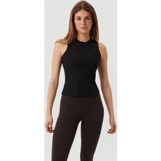 Björn Borg Women's Studio Rib Tank Black Beauty, XL