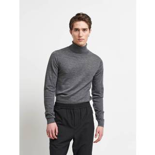 CharlesBB roll neck - Mid grey mel