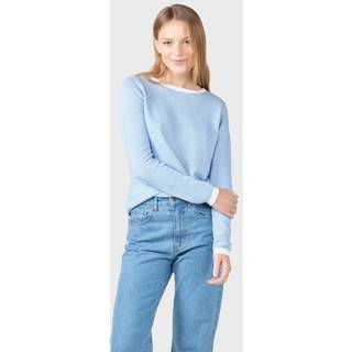 Klitmøller Collective - Rosa knit - Cream/light blue - XS