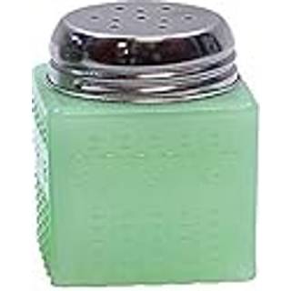Jadeite Glass Collection (TM) Salt & Pepper Shaker med metal top 2-ounce
