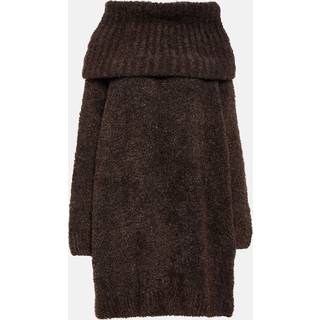 Dolce&Gabbana Wool-blend sweater dress - brown - XS
