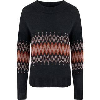 Sherpa Women's Devaki Eco Crew Uldsweater Damer størrelse L farve sort