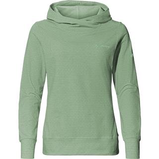 Vaude Women's Tuenno Pullover Hoodie Damer størrelse 36 farve grøn