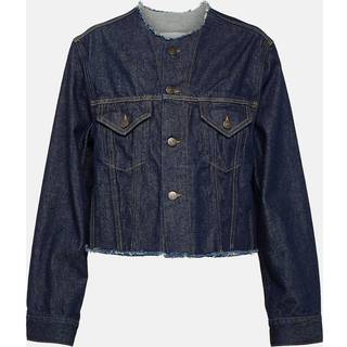 Maison Margiela Distressed denim jacket - blue - S