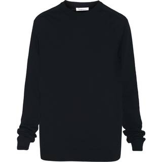 KnowledgeCotton Apparel Regular Merino Knit Crew Neck Total Eclipse