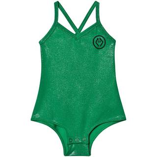 The Animals Observatory Trout Bodysuit Green Logo 3 Y    3 år  unisex