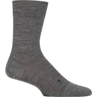 Falke Herren Socken grau Merinowolle unifarben