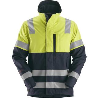 Snickers 1560 protecwork, high-vis jakke, klasse1 navy/gul 3XL