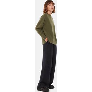 Whistles Whistles Green Ultimate Cashmere Crew Neck Jumper