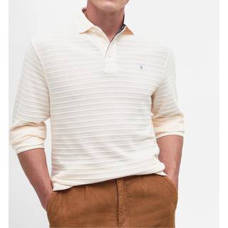 Barbour Herren Polo-Shirt weiß