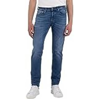 Replay Herren Jeans blau Straight Fit