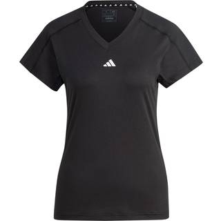 AEROREADY Train Essentials Minimal Branding V-Neck T-shirt - Black - S