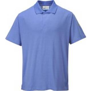 Anti-Statisk ESD poloshirt - Hamiltonblå (Størrelse: XXXL)