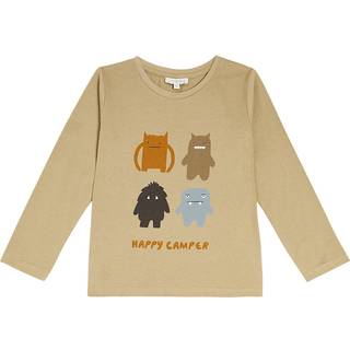 Liewood Apia printed cotton jersey T-shirt - beige - Y 8