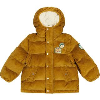 Louise Misha Izar corduroy puffer jacket - brown - Y 12