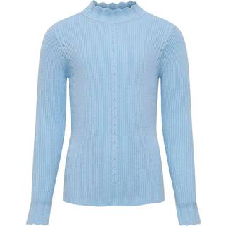 Kids Only Clear Sky Highneck Pullover Strikbluse