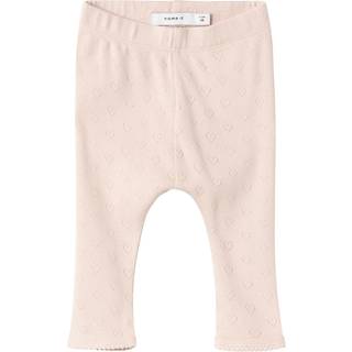 NAME IT Hulmønster Leggings Tyane Sepia Rose