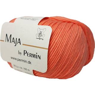 Maja Permin - 100% Bomuldsgarn Fv 880356 Koral