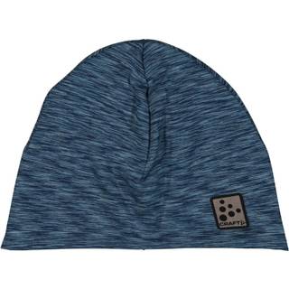 Microfleece Hat Flow-Melange - Blue