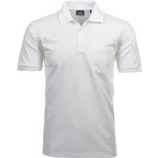 RAGMAN Herren Polo-Shirt weiß