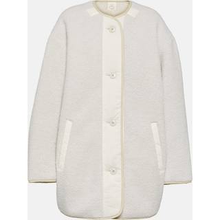 Marant Etoile Himemma faux shearling jacket - white - L