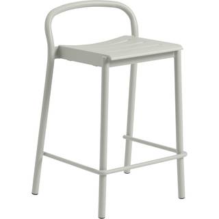 Muuto, Linear Steel Lav barstol Grey