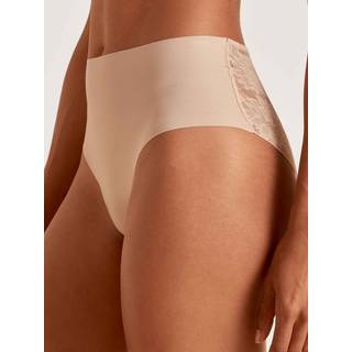 Calida Natural Skin Lace Midi Brief - Beige - Large