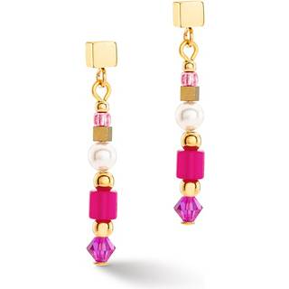 Coeur de Lion Ohrringe - Square Stripes - 435521.0416.0 - pink