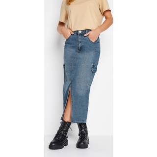 PixieGirl Petite Denim Cargobukser Midi NederdeleEU 42 Petite (UK 14 P)