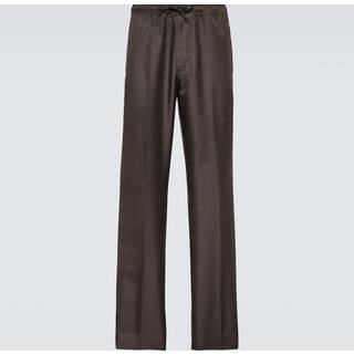 Lanvin Technical track pants - brown - EU 54