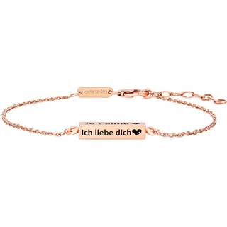 Julie Julsen Armband - Cube - JJBR0448.2.41 - roségold