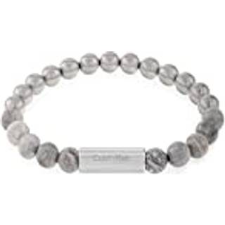 Calvin Klein Beaded Bracelet Armbånd Sten 35000427 - Herre - Stainless Steel