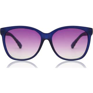 Firkant Fuld Kant Plast Blue Solbriller Kvinder - SmartBuy Collection - Blue - 59mm