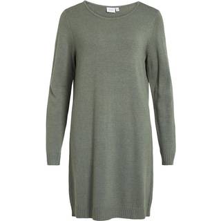 Langærmet Strikket Kjole