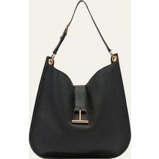 Tom Ford Tara Large leather crossbody bag - black - One Size