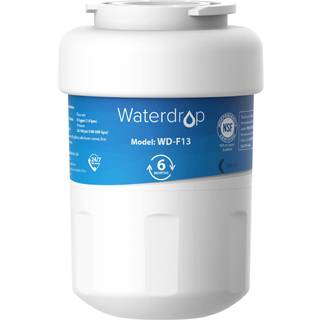 Waterdrop WD-F13 Vandfilter Udskiftning til GE? SmartWater? MWF? MWFINT MWFP MWFA GWF HDX FMG-1 Kenmore? 9991 GSE25GSHECSS WFC1201